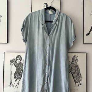 Wilfred Button Up T-shirt Dress